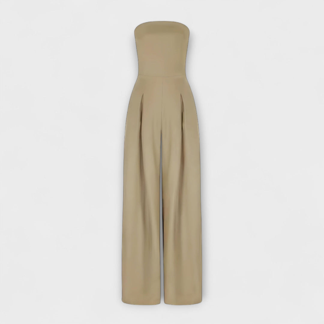 Kiora  | Elegante Strapless Jumpsuit