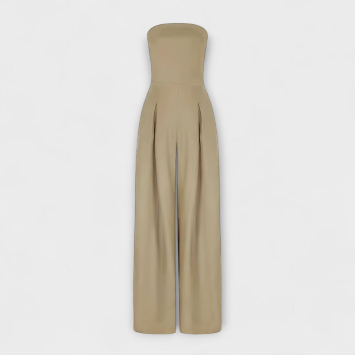 Kiora  | Elegante Strapless Jumpsuit