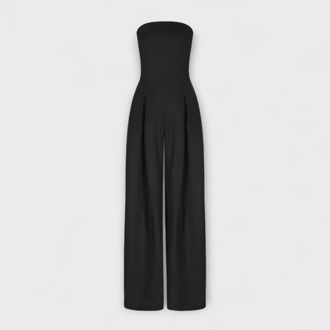 Kiora  | Elegante Strapless Jumpsuit