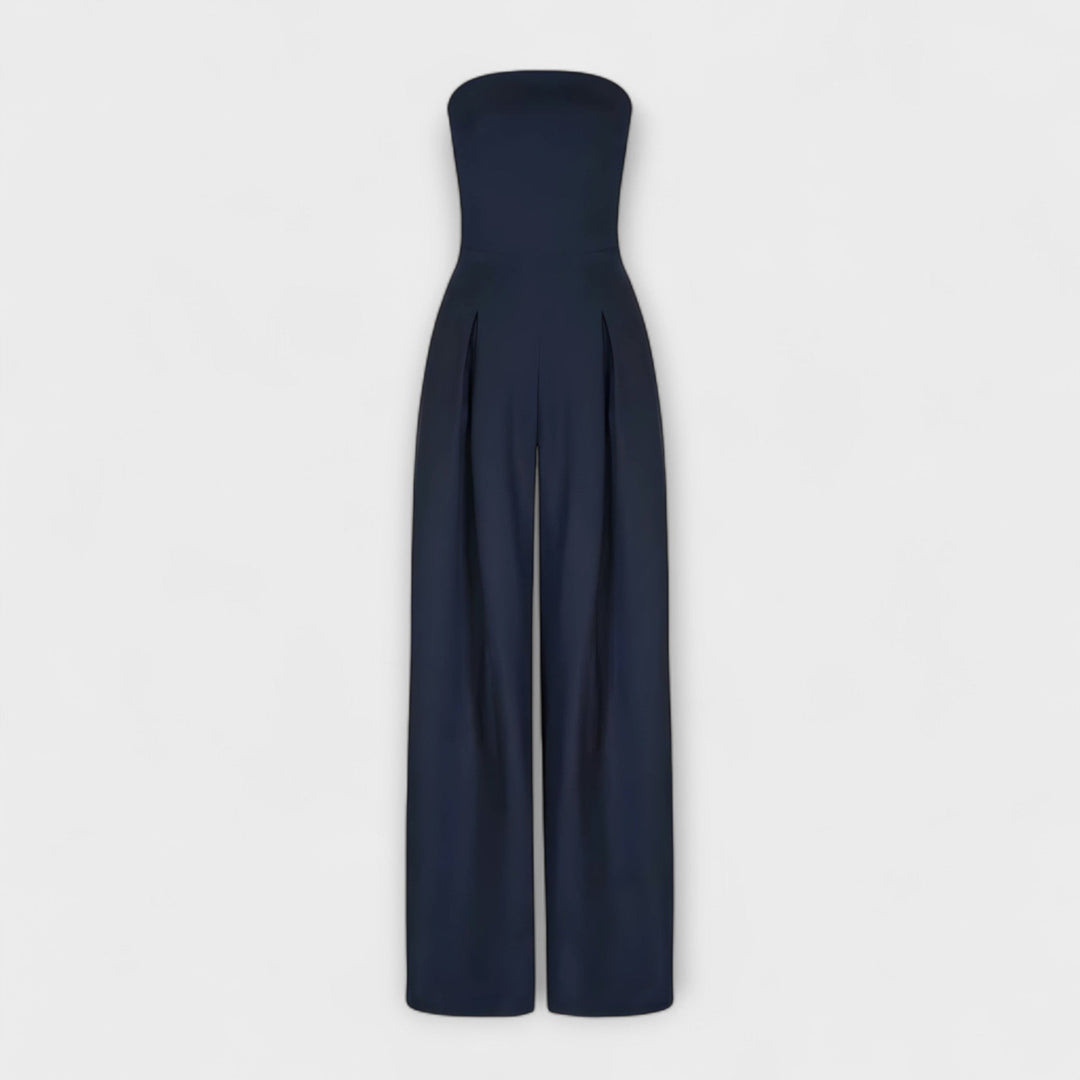 Kiora  | Elegante Strapless Jumpsuit