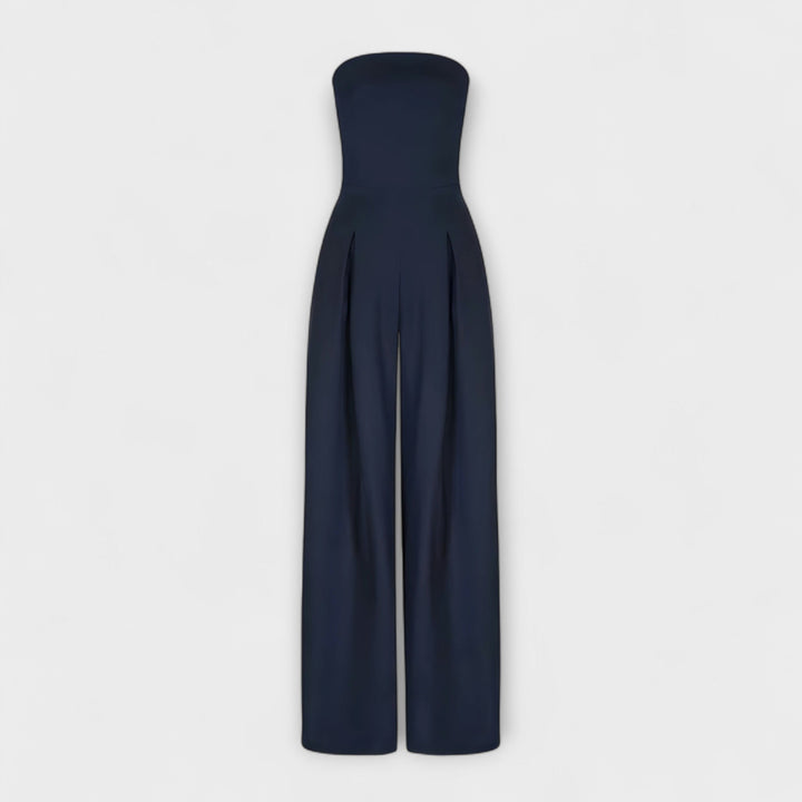 Kiora  | Elegante Strapless Jumpsuit