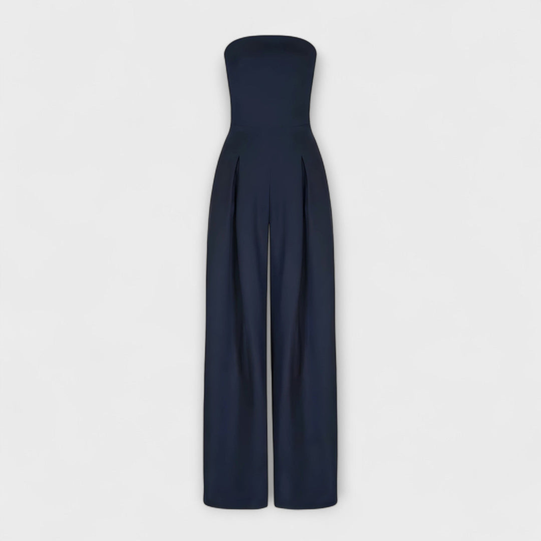 Kiora  | Elegante Strapless Jumpsuit