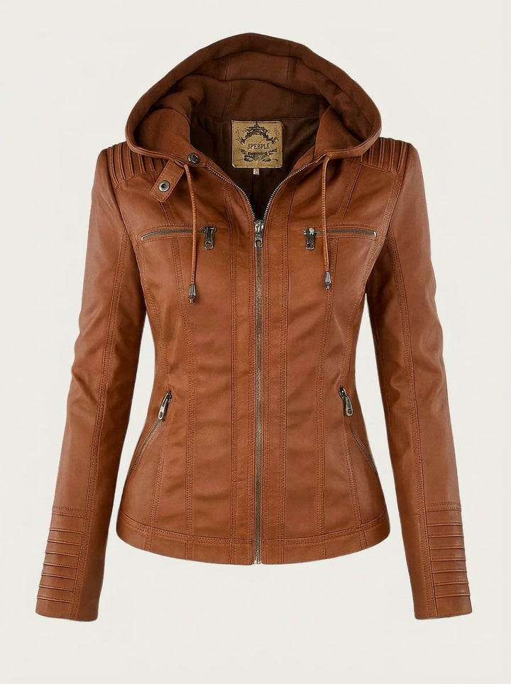 Duurzame en Elegante Leren Jas