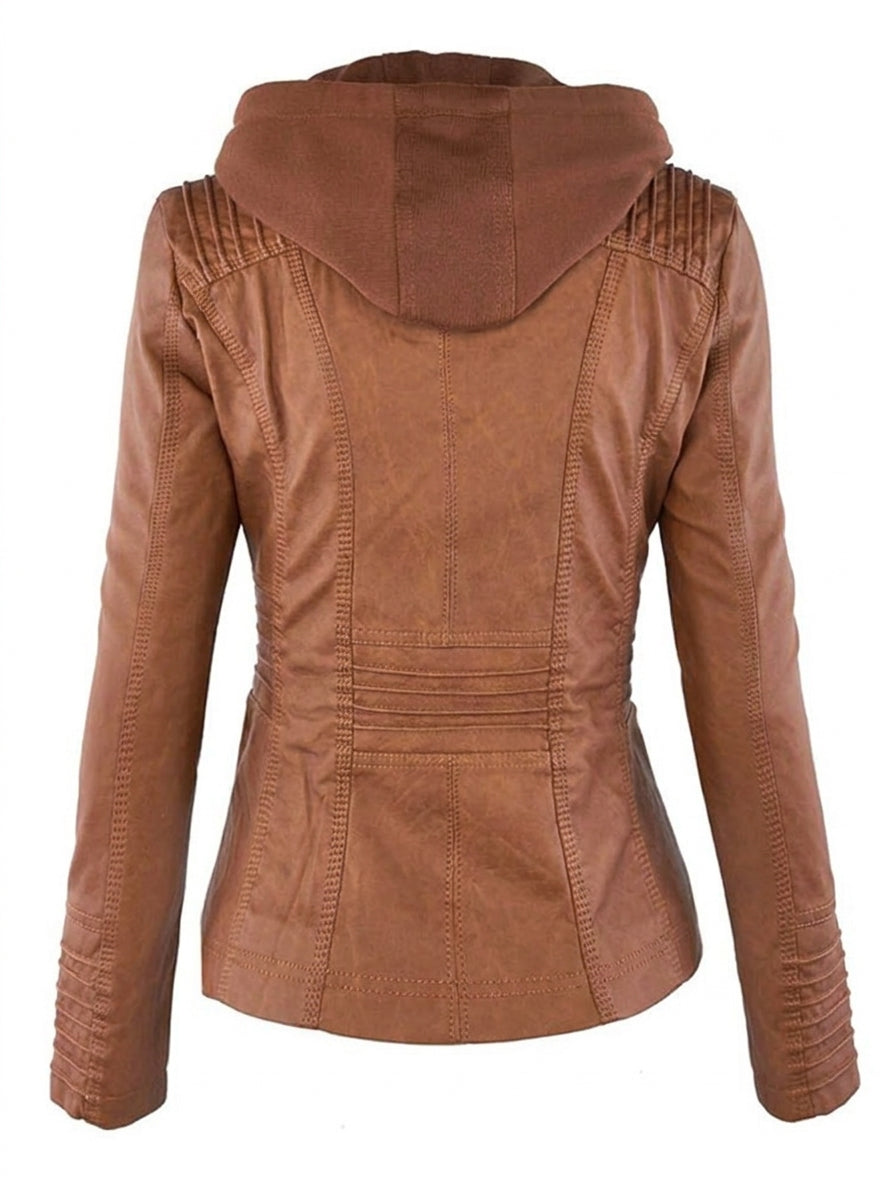 Duurzame en Elegante Leren Jas