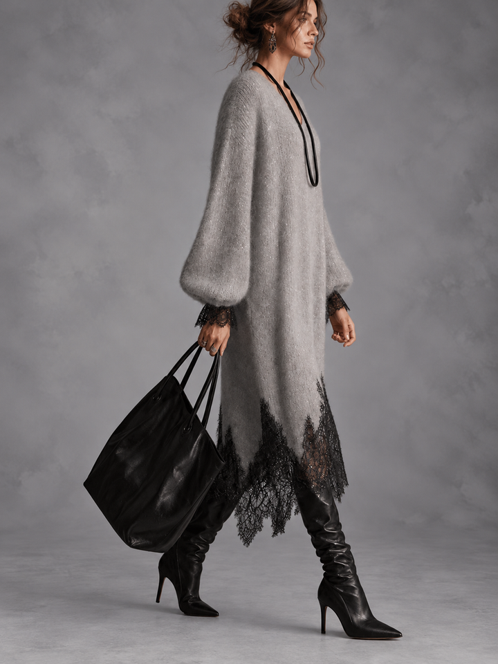 Mireille | Casual glitter jurk