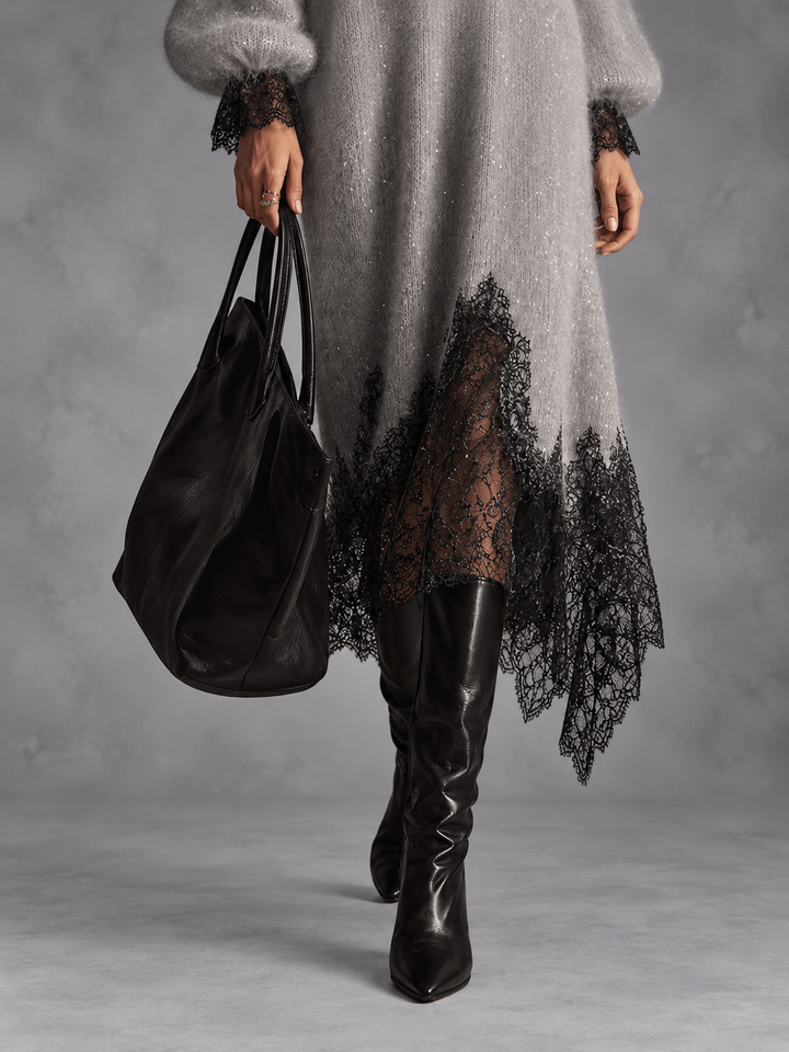 Mireille | Casual glitter jurk