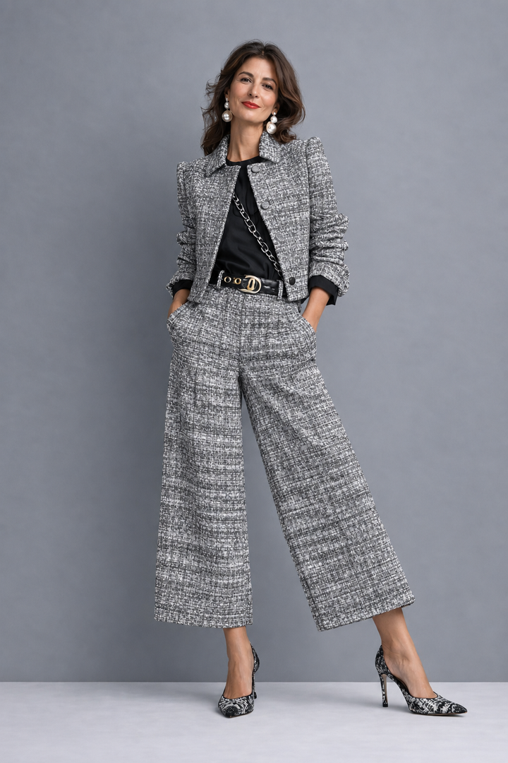 Manon | Herfst set blouse en broek