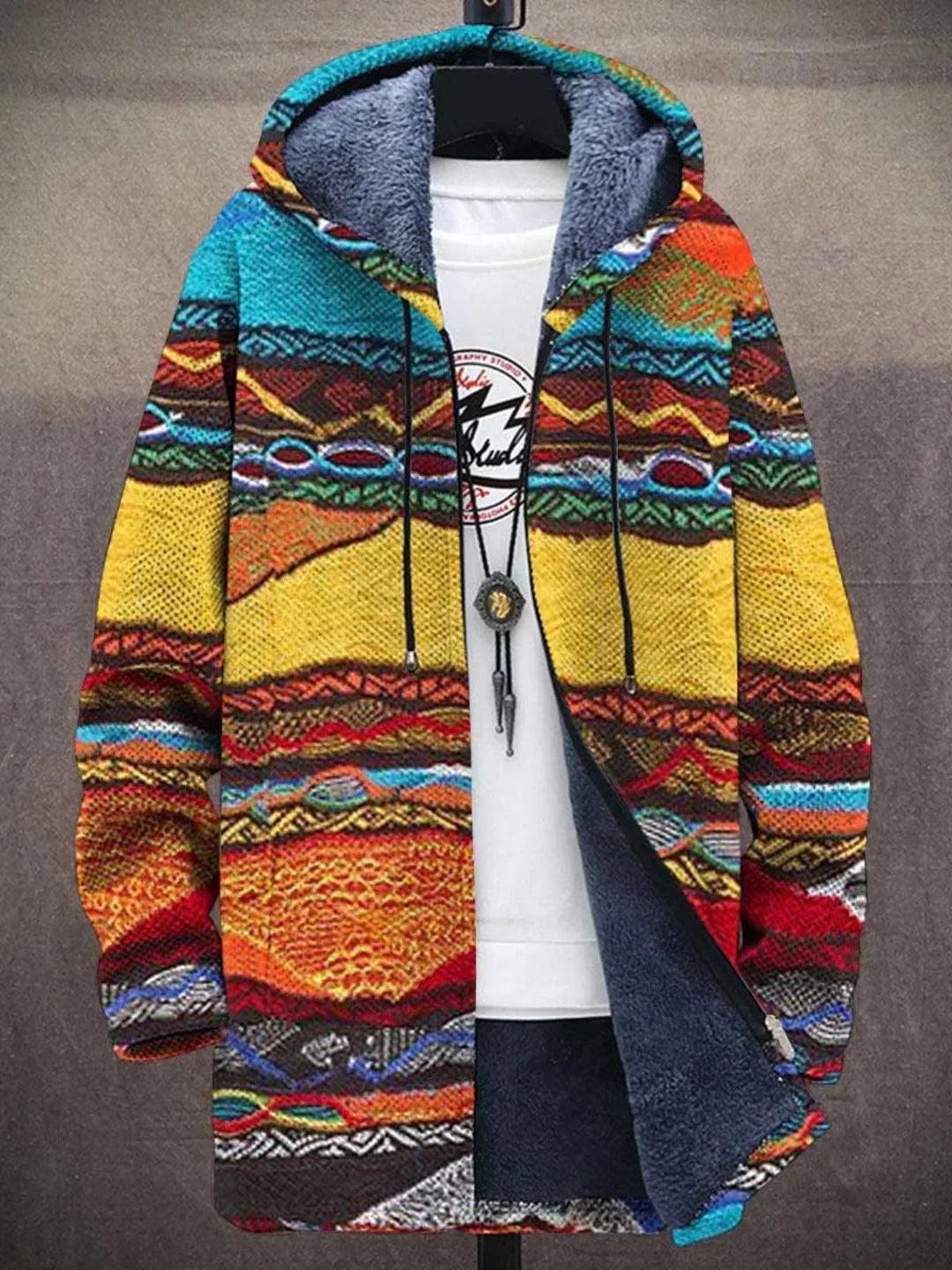 Elouera™ | Luxe cardigan met artistieke inspiratie