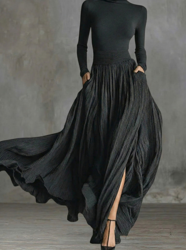 Rachel | Maxi Jurk Hoge Taille
