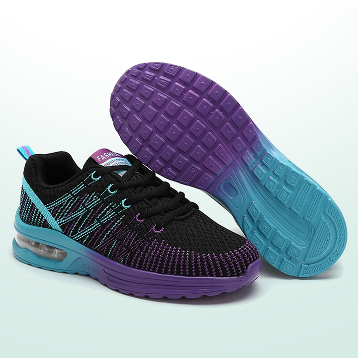 Hildatritt comfort schoenen - zwart paars