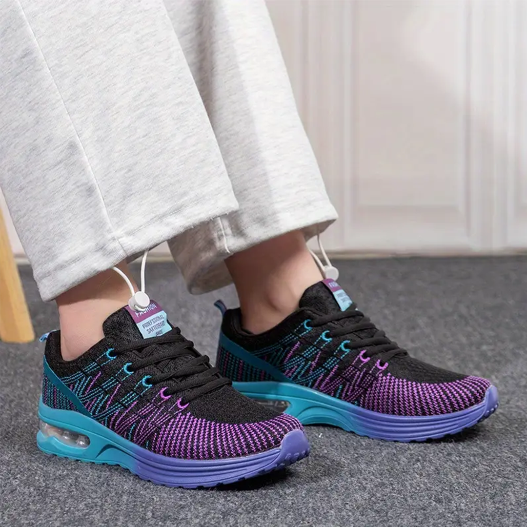 Hildatritt comfort schoenen - zwart paars