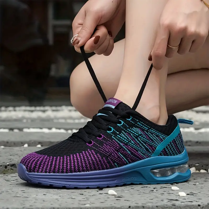 Hildatritt comfort schoenen - zwart paars