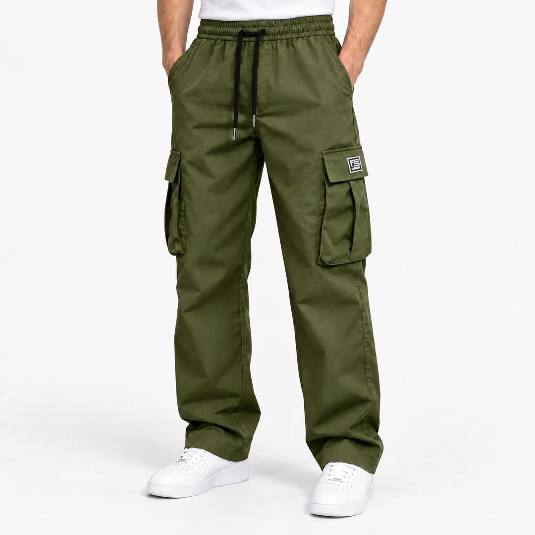 Heren cargobroek | Relaxed fit met veel zakken