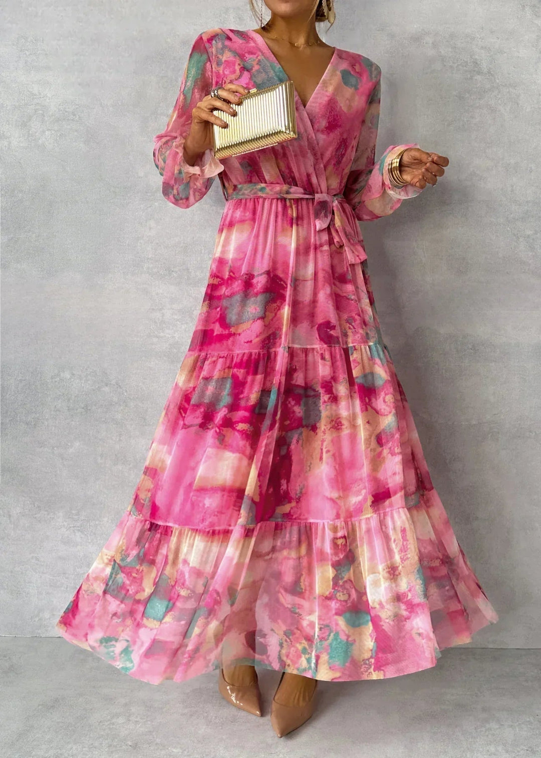 Kruisjurk met Bloemenprint