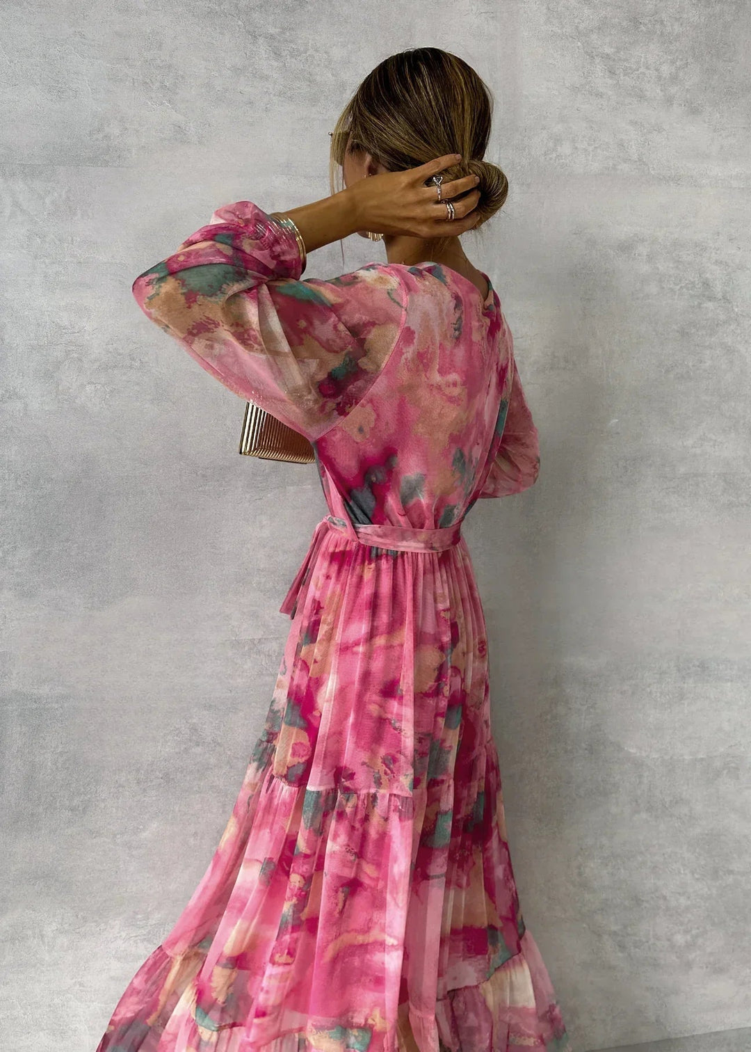 Kruisrok met Bloemenprint