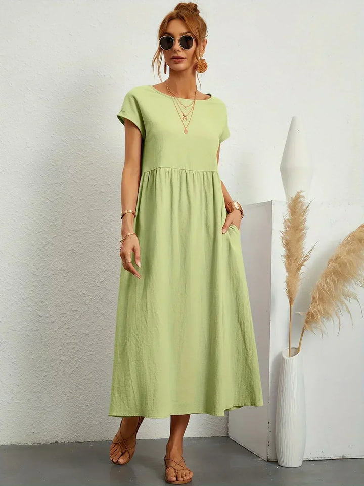 Gabrielle | Midi-jurk met tijdloze elegantie