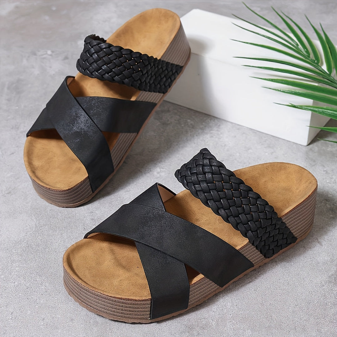 DELACROIX | Elegante Gevlochten Sandalen Valérie