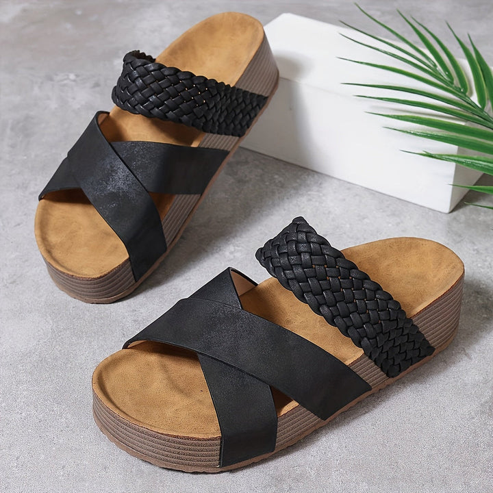 DELACROIX | Elegante Gevlochten Sandalen Valérie