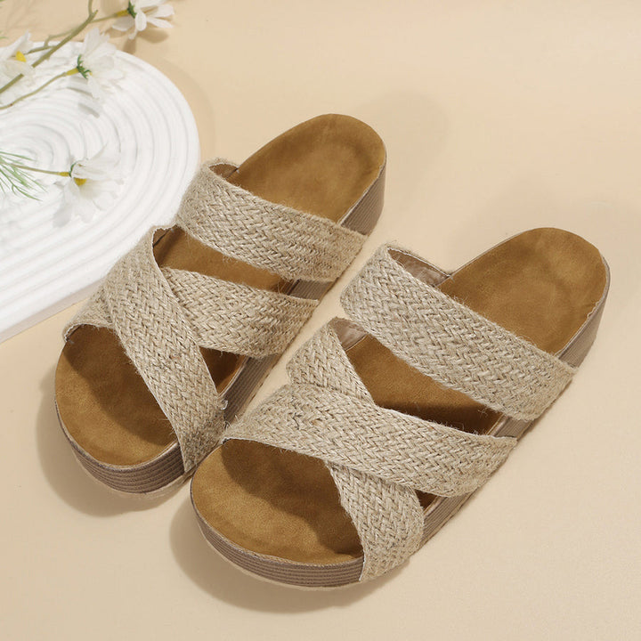 DELACROIX | Elegante Gevlochten Sandalen Valérie