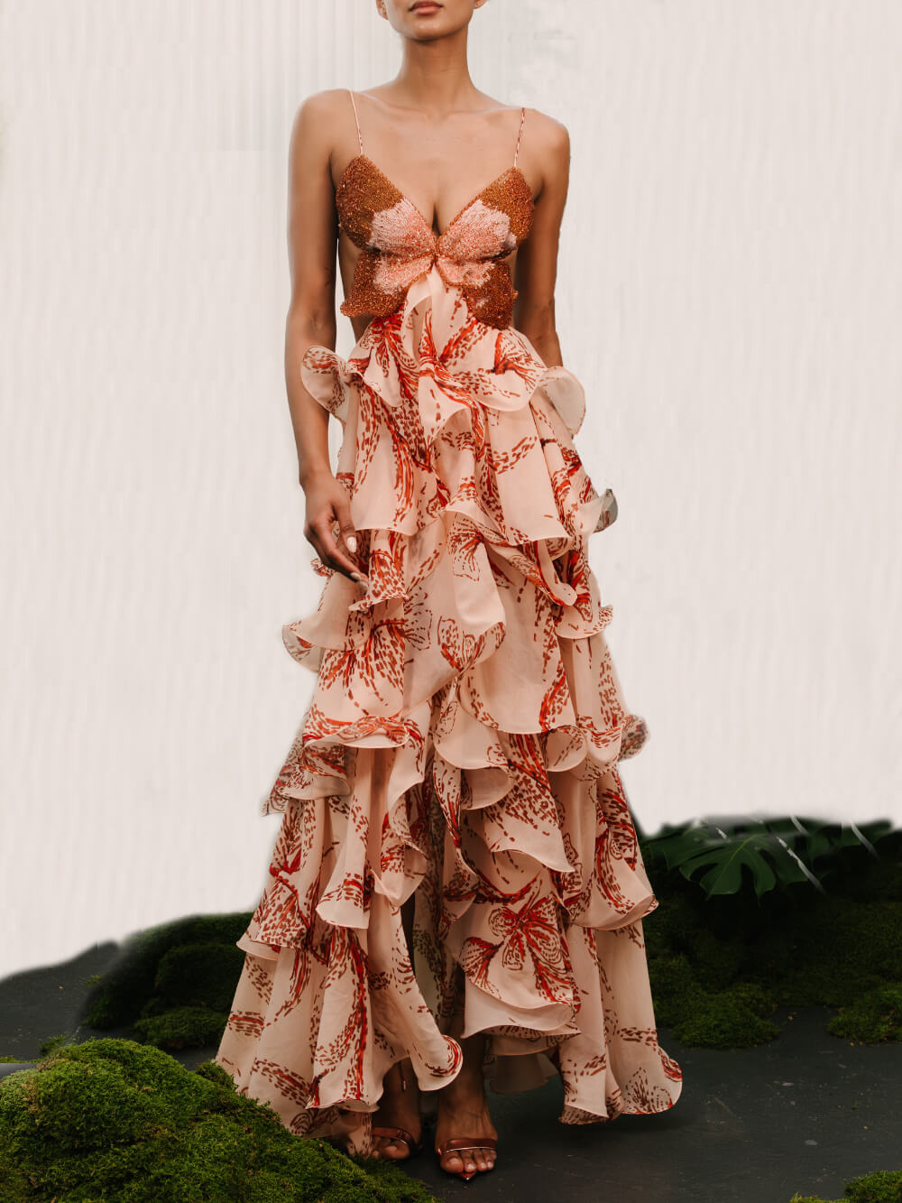 Medina | Maxi Jurk Papillon Signature