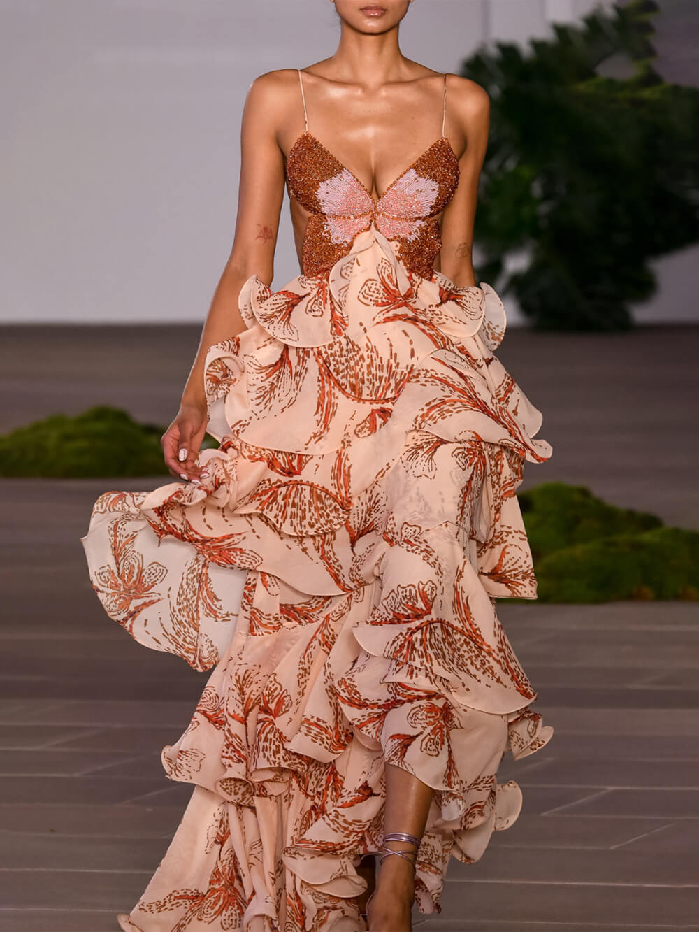 Medina | Maxi Jurk Papillon Signature