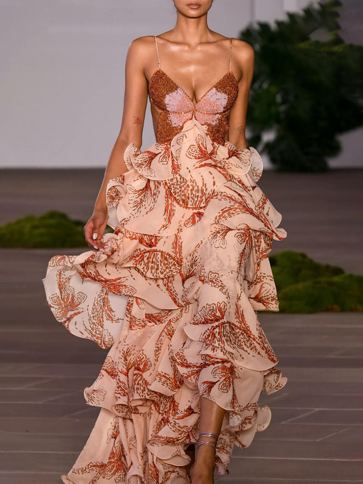 Medina | Maxi Jurk Papillon Signature