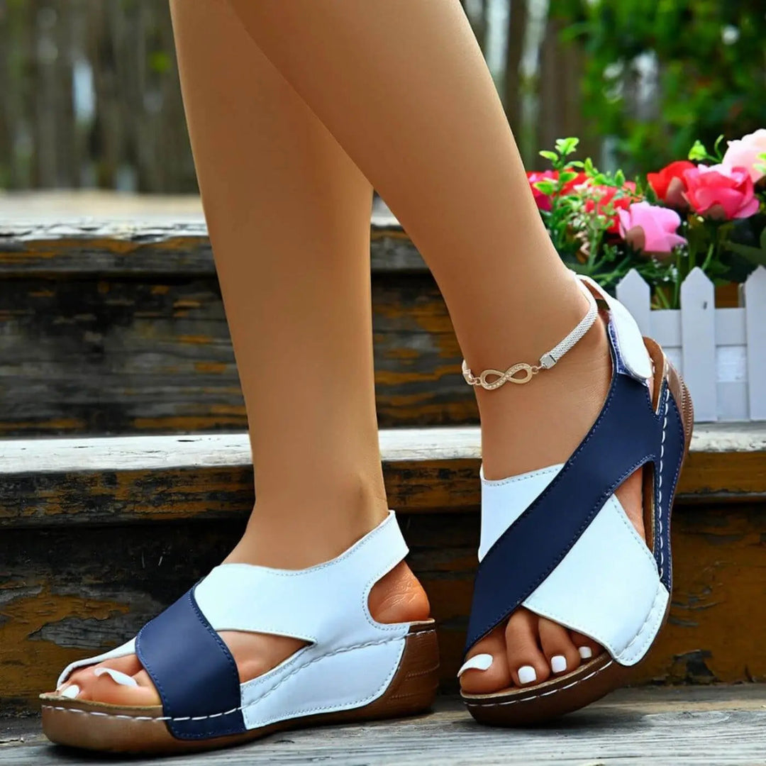 Nicole comfortabele open teen sandalen