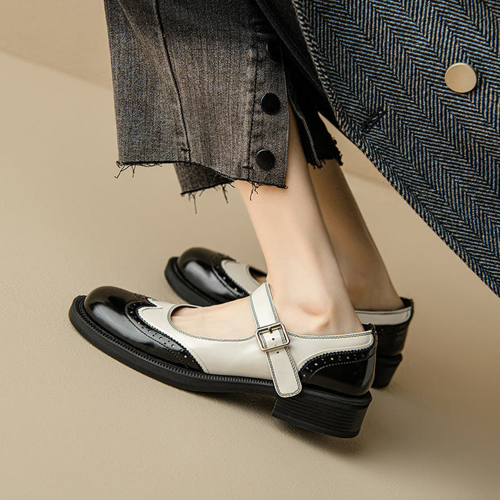 Aurenza | Tijdloze Mary Jane Schoenen