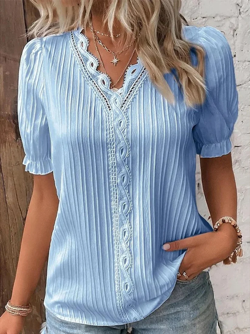 Sofia – Blouse met V-hals