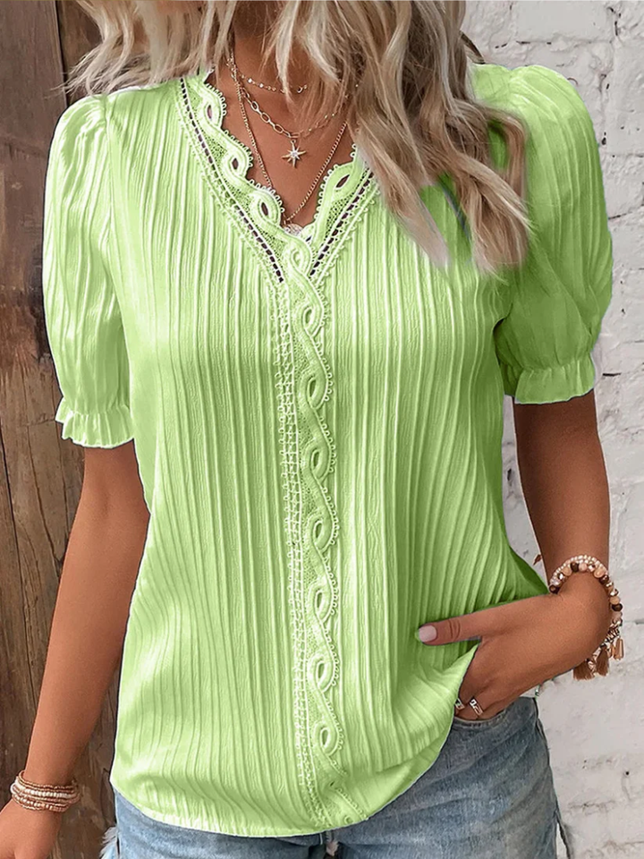 Sofia – Blouse met V-hals