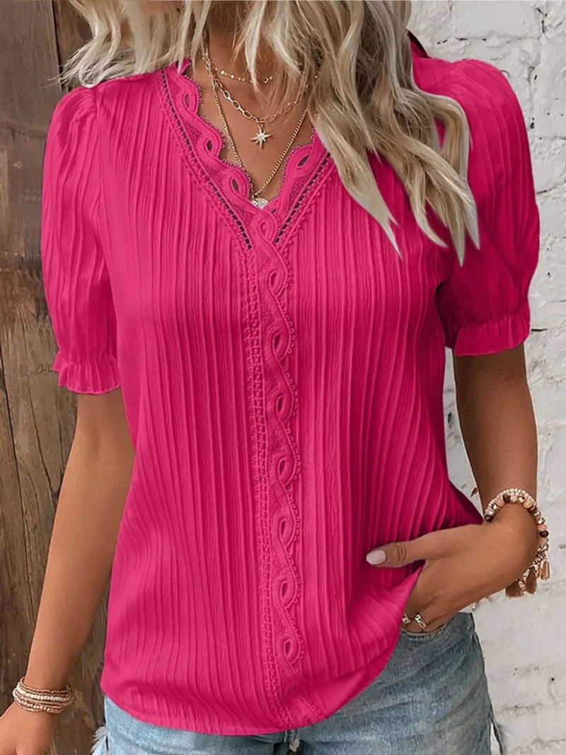 Sofia – Blouse met V-hals