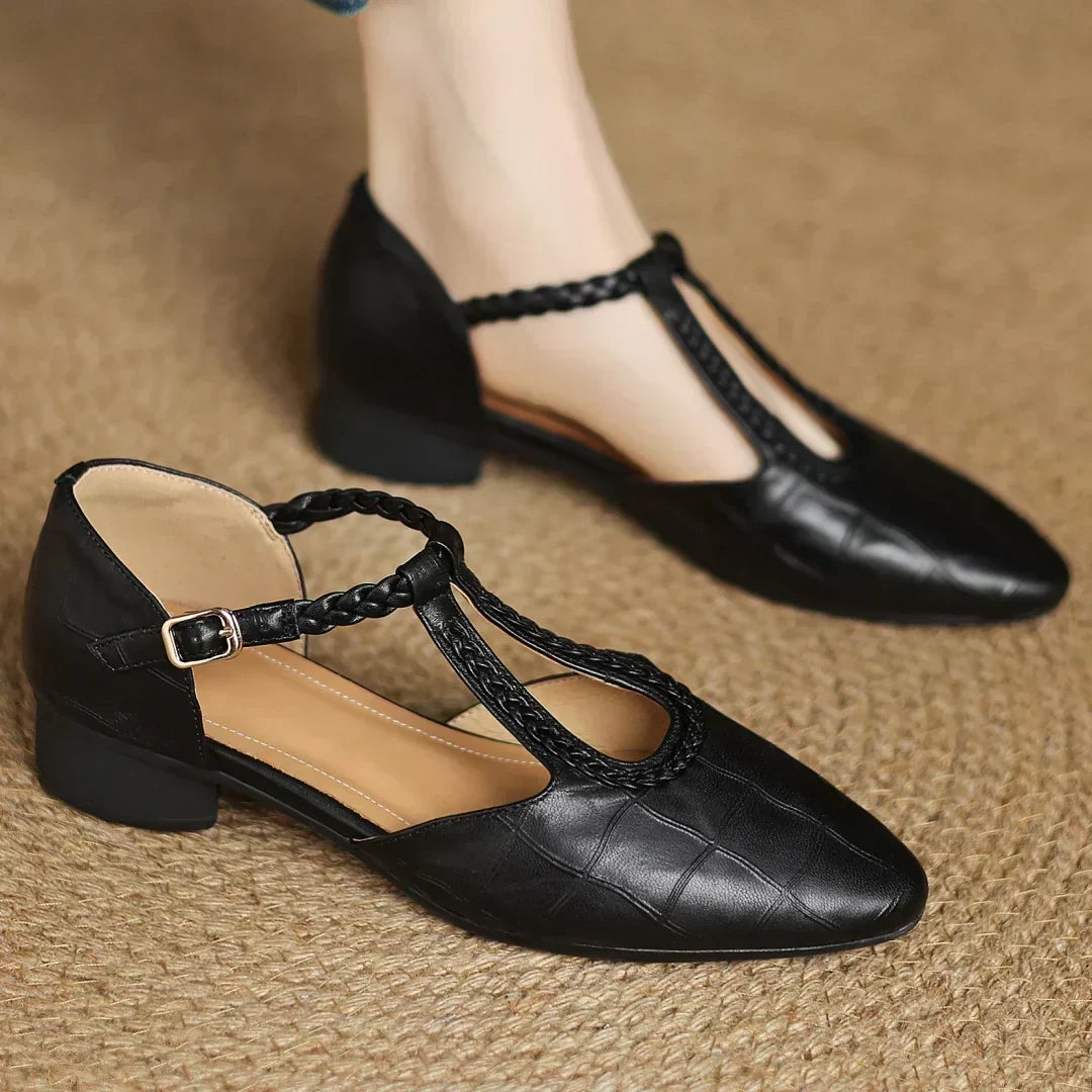 DELACROIX | Baby's Leren Ballerina's Charlotte