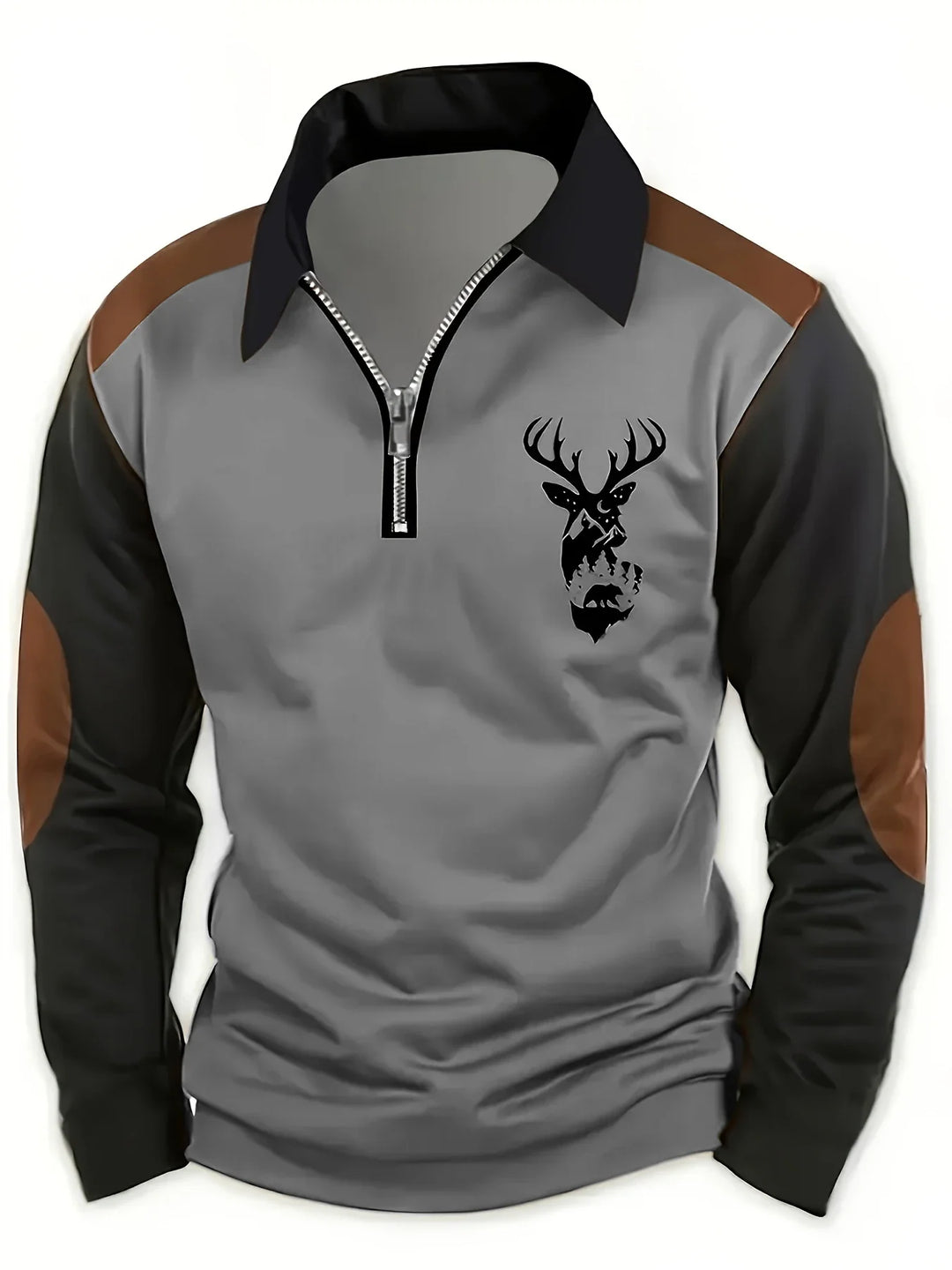 Outdoor Herfstshirt Met Lange Mouwen