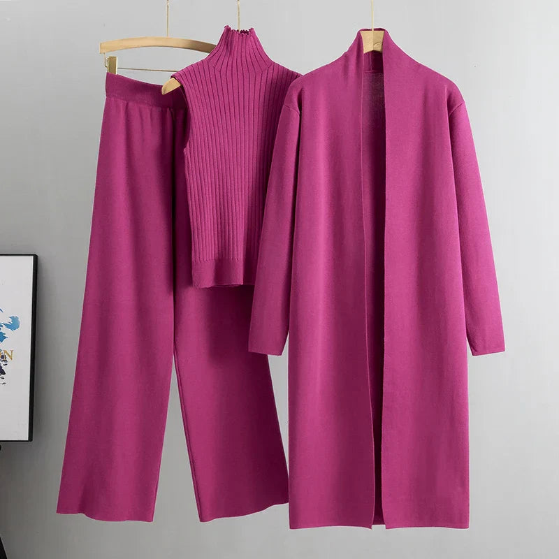 Jillie™ Comfortabele Drie-delige Set | Moeiteloze Stijl