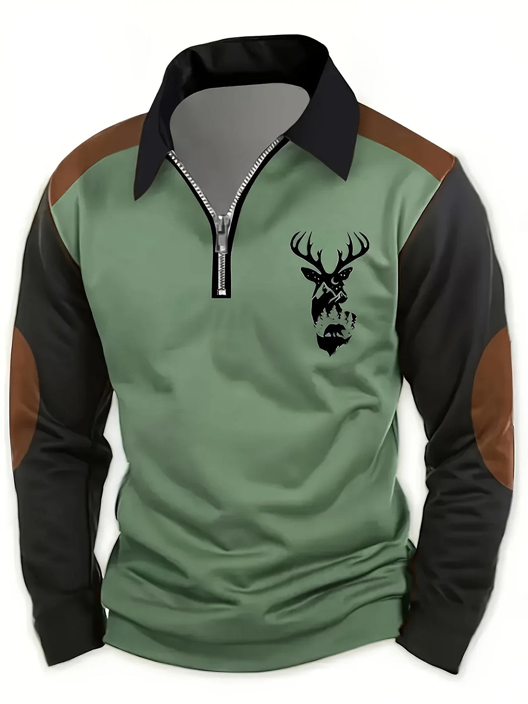 Outdoor Herfstshirt Met Lange Mouwen