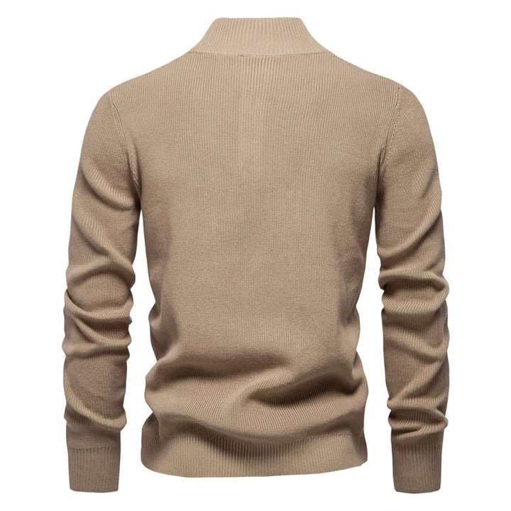 Konrad | Stijlvolle Heren Sweater met Knopontwerp