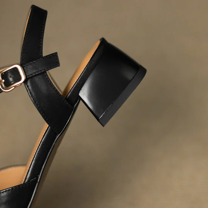 Isabella | Vlechtleren Ballerina's