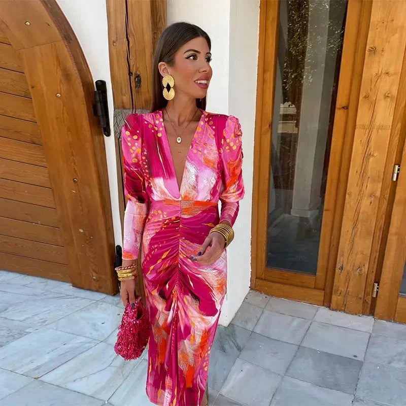 Elegante Maxi-Jurk