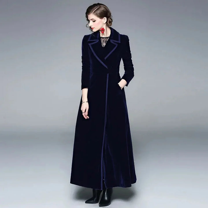 Séraphine | Lange velvet mantel