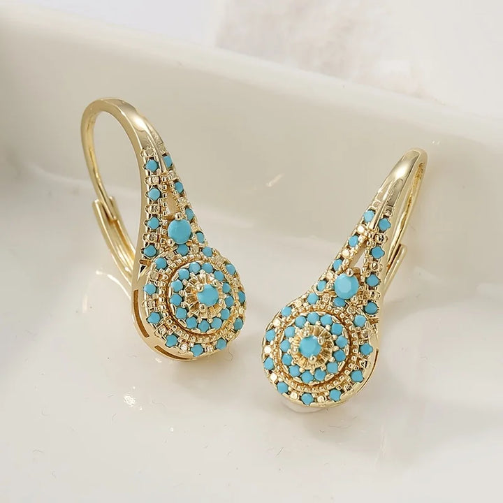 Elegante oorbellen met parels