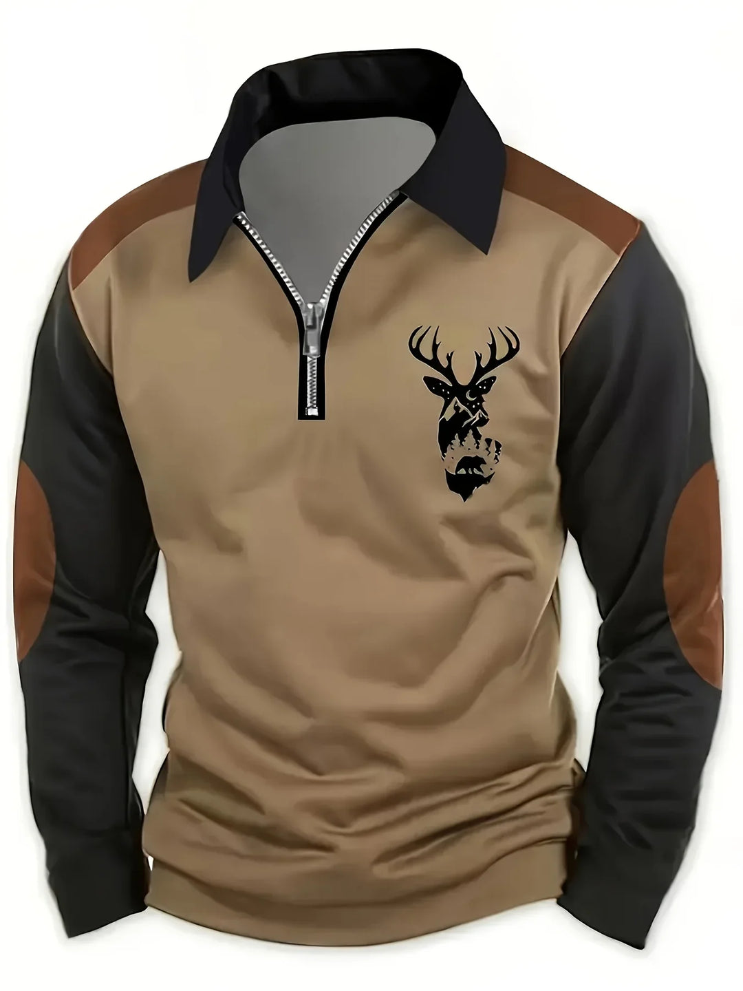 Outdoor Herfstshirt Met Lange Mouwen