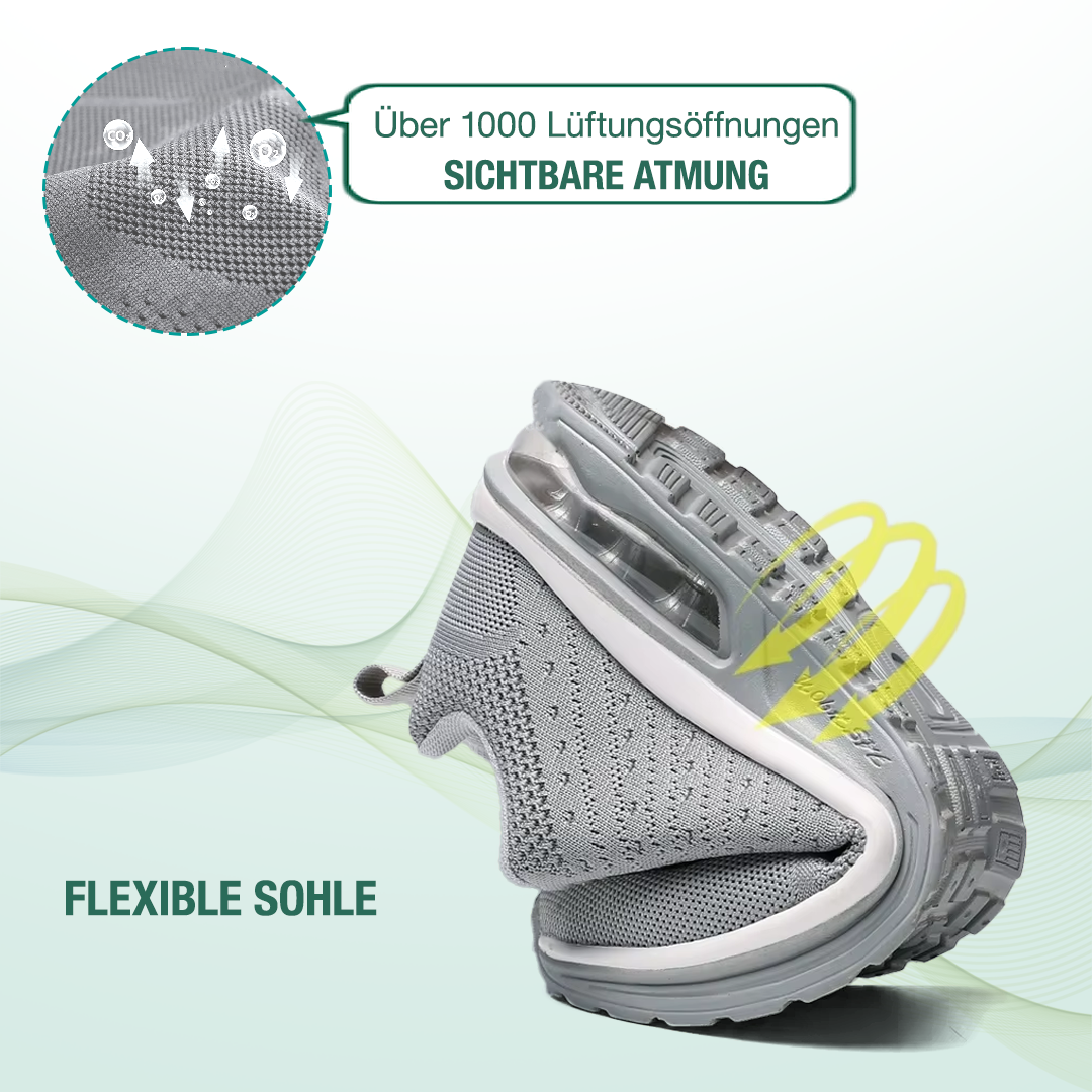 SanoWalk Comfort Schoenen - Volledig Grijs