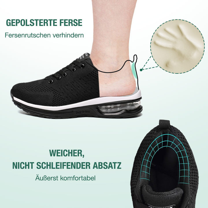 SanoWalk Comfort Schoenen - Helemaal Zwart