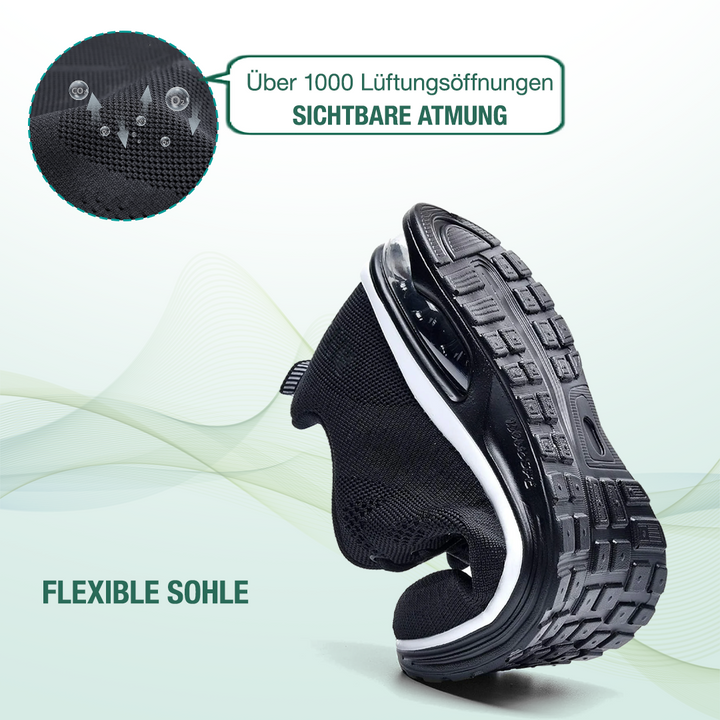 SanoWalk Comfort Schoenen - Helemaal Zwart