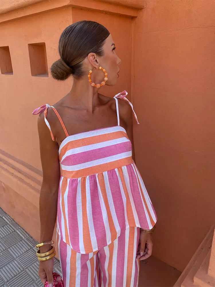 Zomer Lichte Broek Set