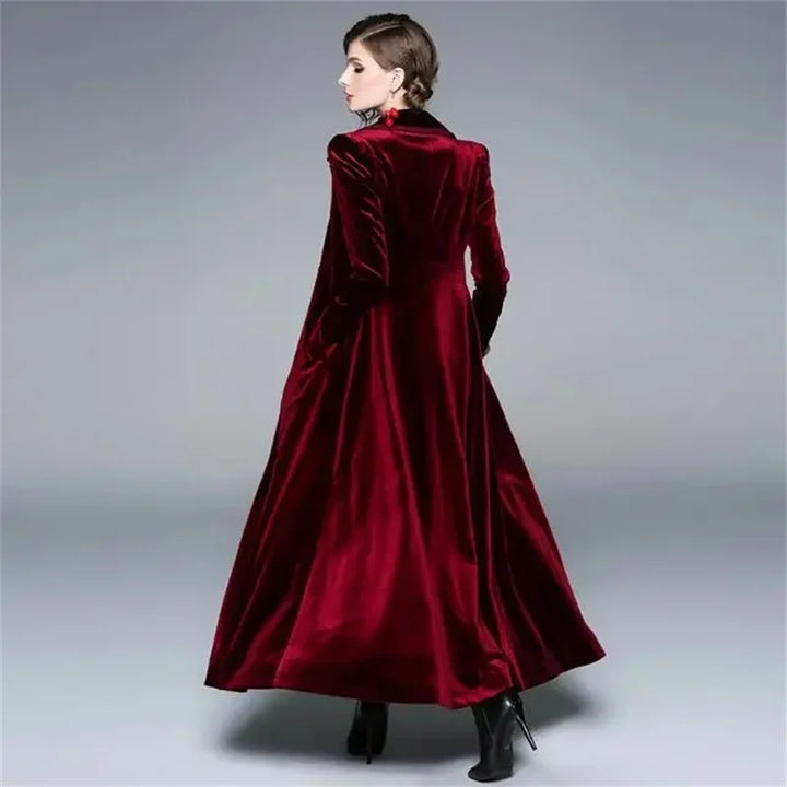 Séraphine | Lange velvet mantel