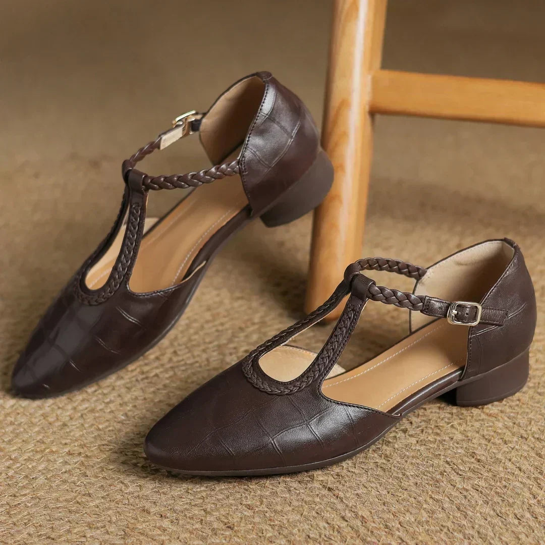 DELACROIX | Baby's Leren Ballerina's Charlotte
