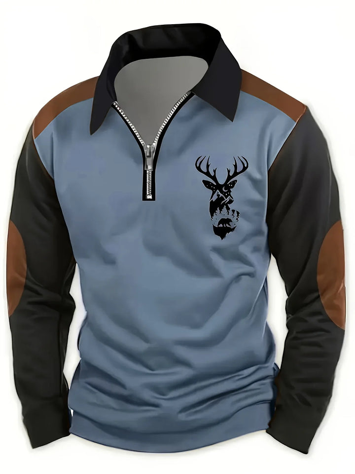 Outdoor Herfstshirt Met Lange Mouwen