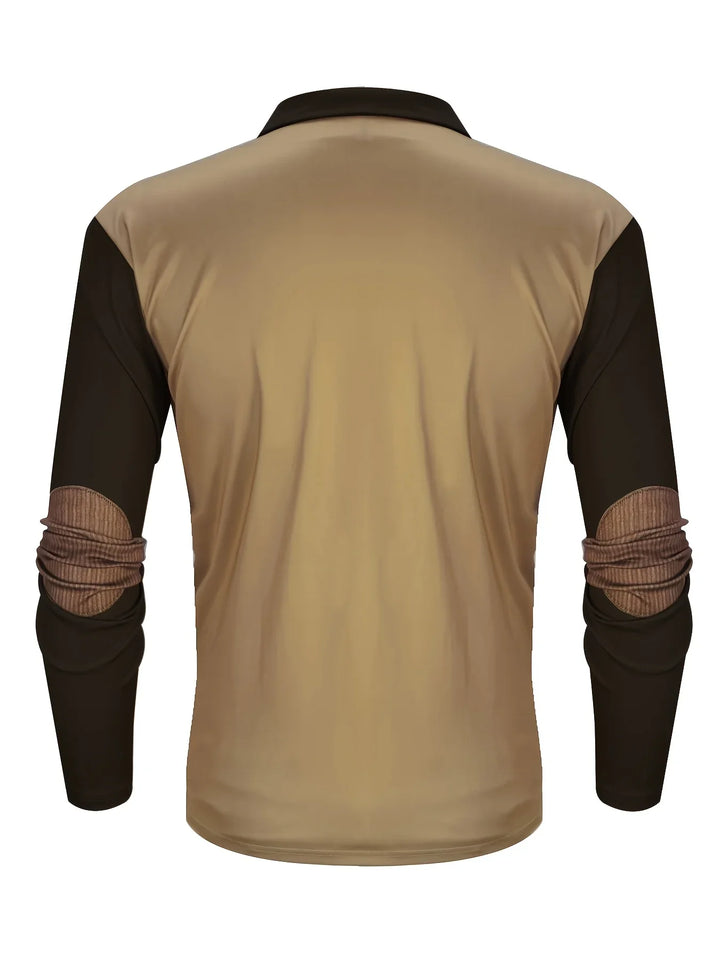 Outdoor Herfstshirt Met Lange Mouwen