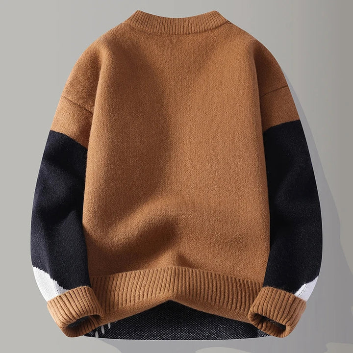 Edgy Patch Sweater